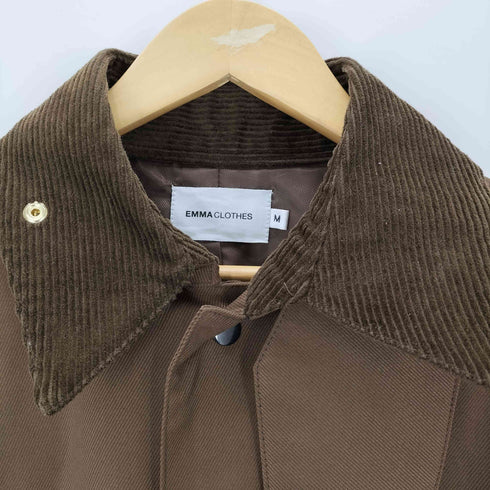 エマクローズ EMMA CLOTHES TRカルゼ オーバーサイズ ロングハンティングコート メンズ JPN:M