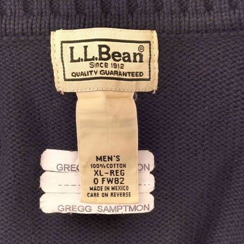 エルエルビーン L.L.Bean Vネック コットンセーター メンズ XL