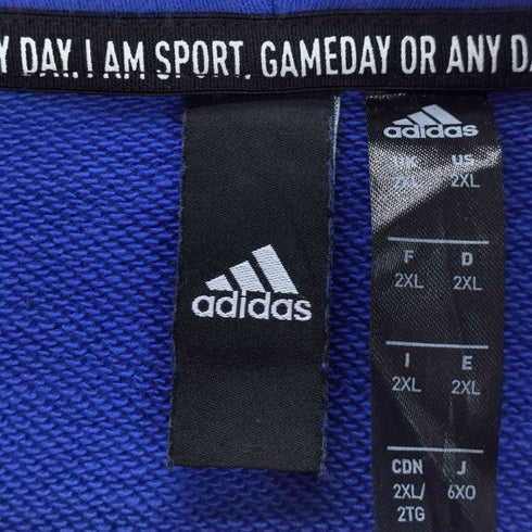 アディダス adidas パフォーマンスロゴ プルオーバーパーカー メンズ 2XL