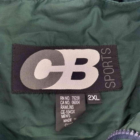 CB SPORTS 刺繍ロゴ ナイロンジャケット メンズ 2XL