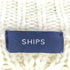 シップス SHIPS アラン ジップ カーディガン レディース