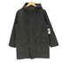 マーガレットハウエル MARGARET HOWELL 16AW レザードローコード 比翼ボタン フーデッド モッズ コート メンズ import:S