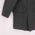 マーガレットハウエル MARGARET HOWELL 16AW レザードローコード 比翼ボタン フーデッド モッズ コート メンズ import:S