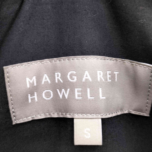 マーガレットハウエル MARGARET HOWELL 16AW レザードローコード 比翼ボタン フーデッド モッズ コート メンズ import:S