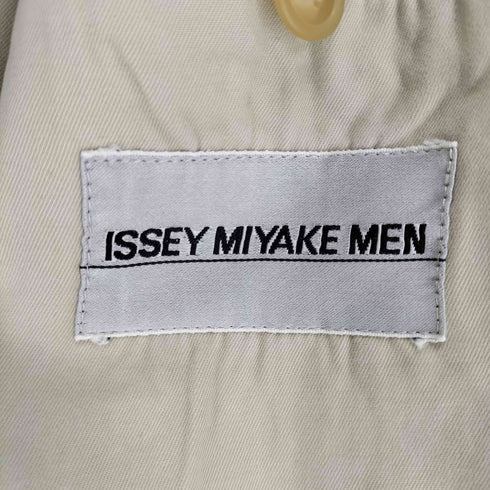 イッセイミヤケメン ISSEY MIYAKE MEN 90S 銀タグ コットンイカコート メンズ