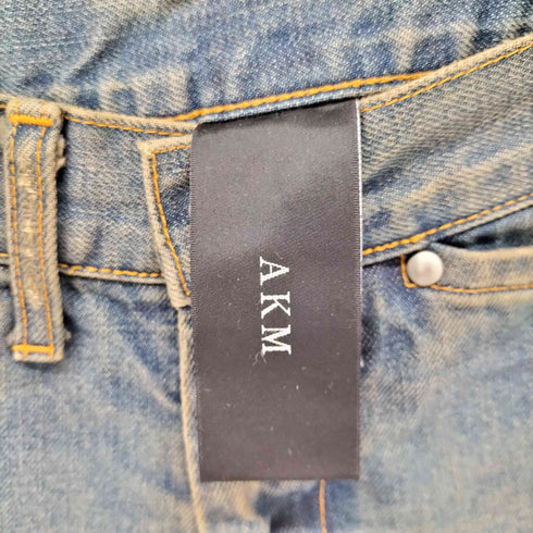 エーケイエム AKM y2k ダメージデニムパンツ メンズ JPN:S