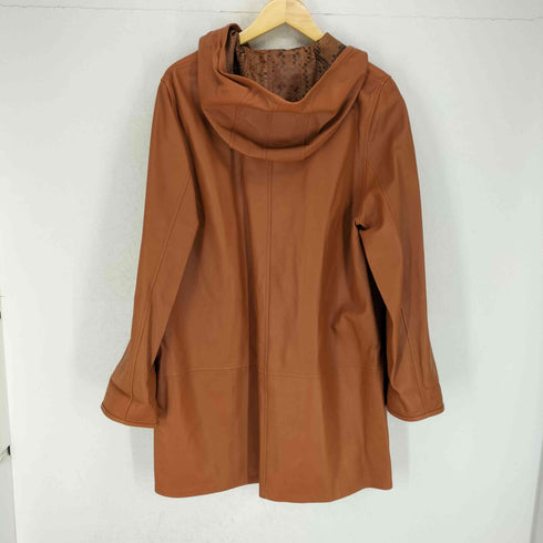 MAXIME イタリア製 リアルレザーリバーシブルジャケット レディース EUR:44