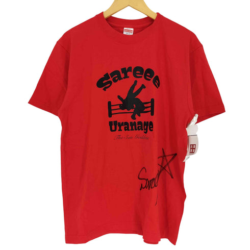 ユナイテッドアスレ UNITED ATHLE URANAGE プリント プロレス S/S クルーネック Tシャツ メンズ JPN:L