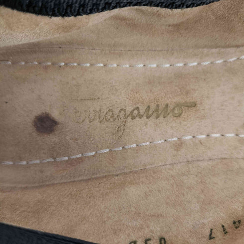 サルヴァトーレフェラガモ Salvatore Ferragamo スエード リボン パンプス レディース 7