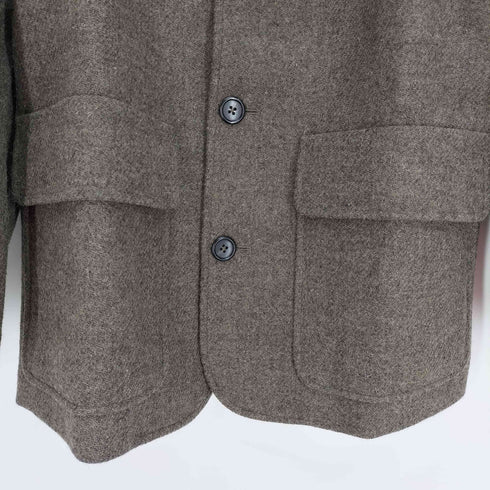 マーガレットハウエル MARGARET HOWELL 23AW Harris Tweed Patched JKT メンズ import:S