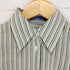 バーバリーブルーレーベル BURBERRY BLUE LABEL ロゴ刺繍コットンストライプL/S シャツ レディース JPN:38