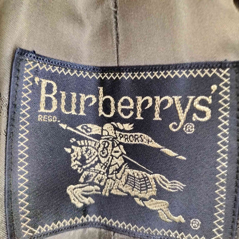 バーバリーズ BURBERRYS カシミヤ混 ステンカラーコート メンズ