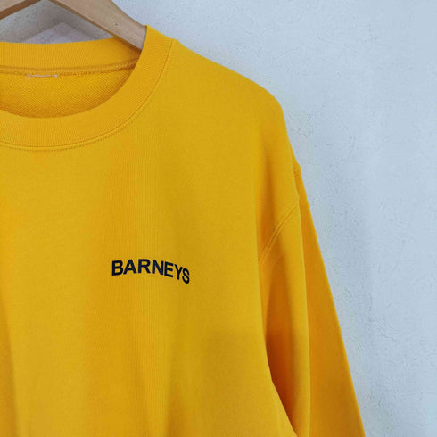 バーニーズニューヨーク BARNEYS NEWYORK ロゴ入りスエットプルオーバー メンズ