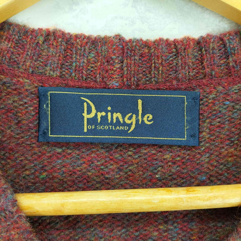 プリングル Pringle ウールボーダーニットベスト レディース