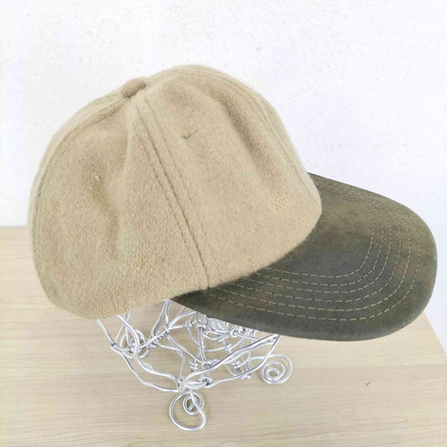 MADE IN USA ツバレザー ウールキャップ メンズ ONE SIZE