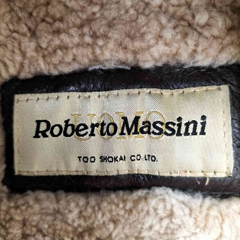 ロベルト マッシーニ roberto massini B-3 羊革 フライトジャケット メンズ import:M