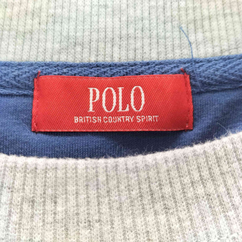 ポロブリティッシュカントリースピリット POLO BRITISH COUNTRY SPIRIT クルースウェットプルオーバー レディース JPN:M