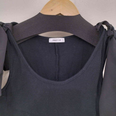フレイアイディー FRAY I.D ショルダーリボンタンクトップ レディース ONE SIZE