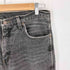 ラングラー Wrangler UK製 ジップフライ レザーパッチ ブラック デニムパンツ メンズ 34-32