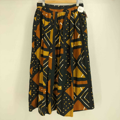 オアスロウ orSlow 別注 African Print Skirt アフリカンプリントスカート レディース