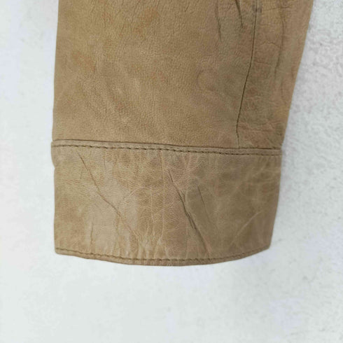 ギャップ Gap 00S OLD レザートラッカージャケット レディース L