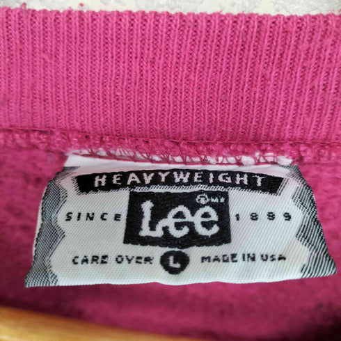 リー Lee MADE IN USA クルーネックスウェット メンズ L