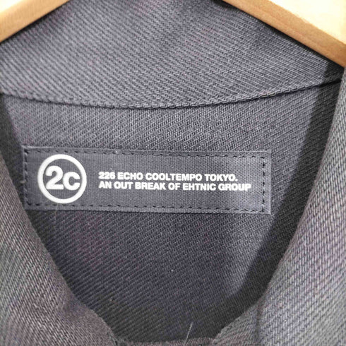 2c ブラックデニムジャケット メンズ JPN:S