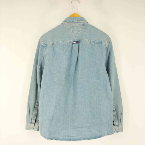 トミージーンズ tommy jeans デニム L/S シャツ メンズ import:M