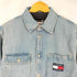 トミージーンズ tommy jeans デニム L/S シャツ メンズ import:M
