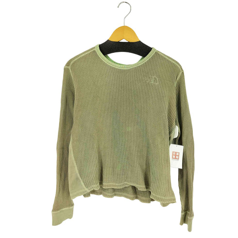 ザノースフェイス THE NORTH FACE ピグメントダイワッフルクルー メンズ JPN:M