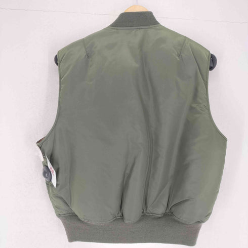 MA-1 ノースリーブ ME-S:INDUSTRIES製 メンズ L