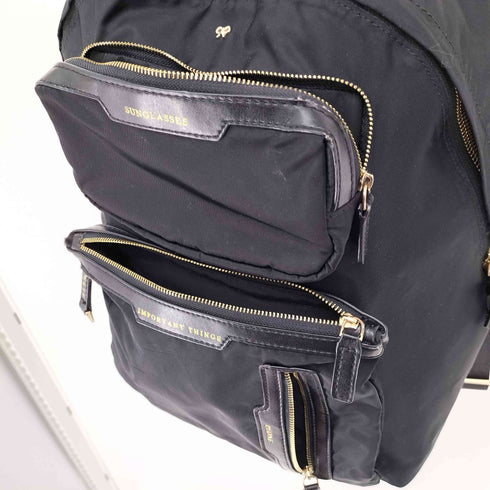 アニヤハインドマーチ ANYA HINDMARCH マルチポケット バックパック レディース