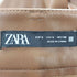 ザラ ZARA フェイクレザープリーツミニスカート レディース S