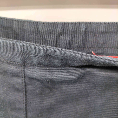 プラダ PRADA SPORT イタリア製 サイドジップ ノータック スラックス パンツ レディース 40