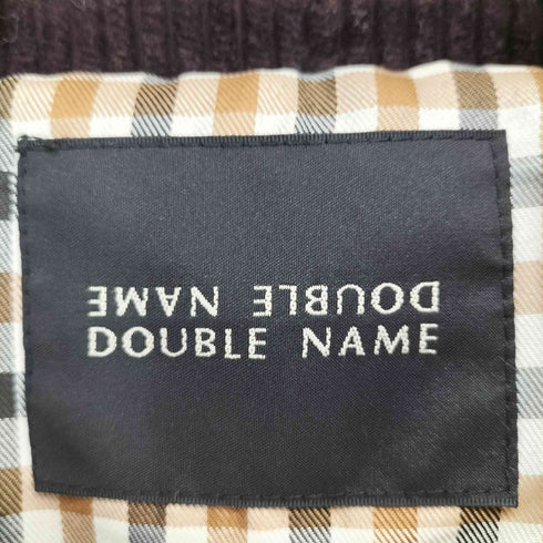 ダブルネーム DOUBLE NAME コーデュロイトラッカージャケット メンズ FREE