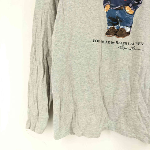ポロラルフローレン POLO RALPH LAUREN ポロベアプリント L/S Tシャツ メンズ import:XL