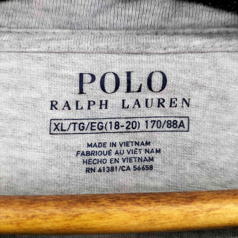 ポロラルフローレン POLO RALPH LAUREN ポロベアプリント L/S Tシャツ メンズ import:XL