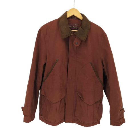MADE IN ITALY ウールチェックブランケット ハンティングジャケット メンズ EUR:50