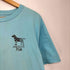 AMERICAN Fido 両面犬プリント ショートスリーブクルーネックTシャツ メンズ import:M