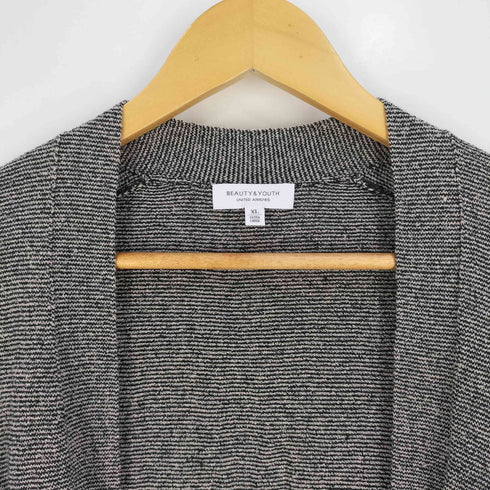 ビューティーアンドユースユナイテッドアローズ BEAUTY & YOUTH UNITED ARROWS パイル ノーボタン カーディガン メンズ JPN:XL