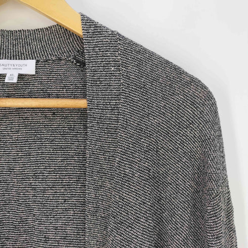 ビューティーアンドユースユナイテッドアローズ BEAUTY & YOUTH UNITED ARROWS パイル ノーボタン カーディガン メンズ JPN:XL