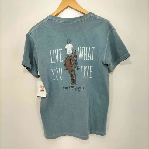 コンフォートカラーズ COMFORT COLORS 両面馬プリント ショートスリーブクルーネックポケットTシャツ メンズ import:S