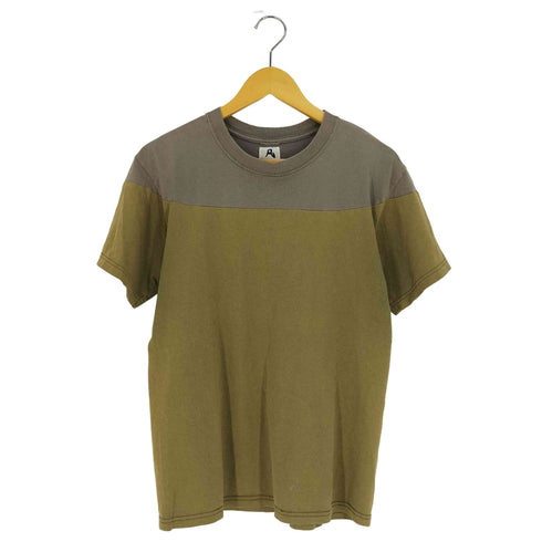 ネペンテス NEPENTHES 凡 スイッチング ストレッチ クルーネックTシャツ メンズ JPN:M