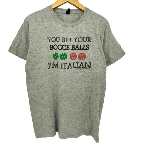タルテックス TULTEX 00S 前面プリント ショートスリーブクルーネックTシャツ メンズ import:M