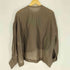 サロンアダムエロペ SALON adam et rope リヨセル混 リボン L/S ノーカラー ブラウス レディース FREE