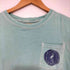 WATERS BLUFF 両面プリント ショートスリーブクルーネックポケットTシャツ メンズ import:S