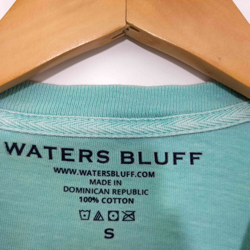 WATERS BLUFF 両面プリント ショートスリーブクルーネックポケットTシャツ メンズ import:S