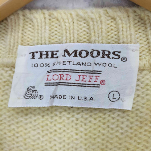 THE MOORS MADE IN USA 雉刺繍クルーネックニット メンズ L