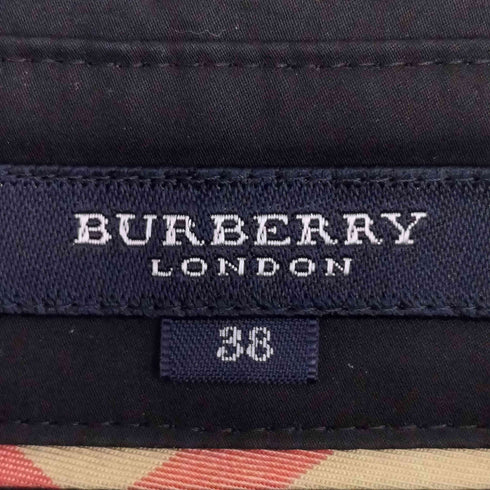 バーバリーロンドン BURBERRY LONDON 4ポケット シャツワンピースコート レディース 38