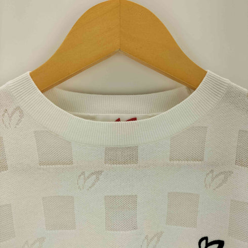 masterbunnyedition 刺繍クルーネックニット レディース 0